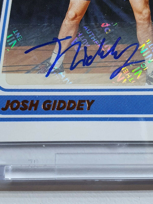 2021 Panini Donruss Josh Giddey AUTO Rated Rookie Autograph - Ready to Grade