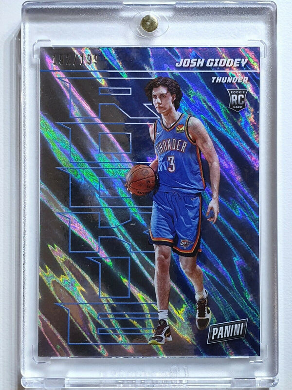 2021 Panini Josh Giddey Rookie #56 MOON LAVA /199 Holo Player of the Day - Rare