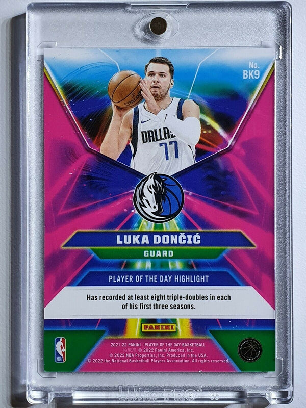 2021 Panini Luka Doncic #BK9 Player of the Day /99 SP - Ready to Grade