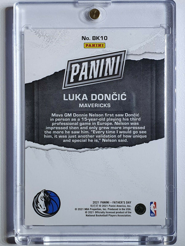 2021 Panini Luka Doncic #BK10 PYRAMIDS /25 Rare Holo - Ready to Grade