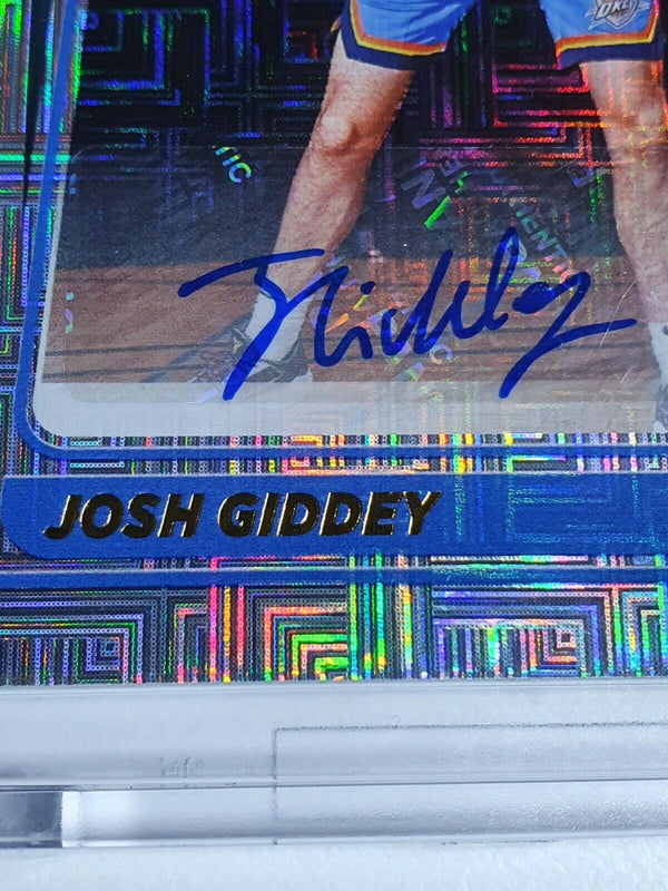 2021 Donruss Josh Giddey AUTO CHOICE PRIZM Rated Rookie Autograph - Rare