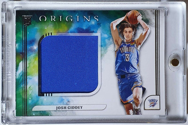 2021 Origins Josh Giddey Rookie #PATCH Jumbo Jersey RC - Ready for Grading