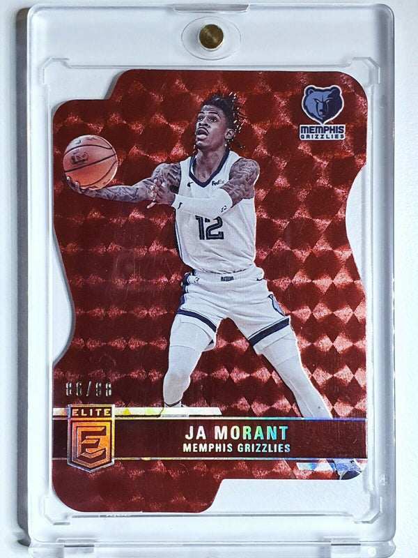 2021 Donruss Elite Ja Morant #16 RED /88 SP Die Cut - Ready to Grade