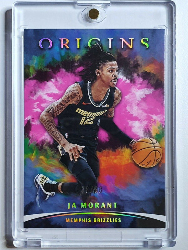 2021 Panini Origins Ja Morant #47 PINK CLOUD /60 - Ready for Grading