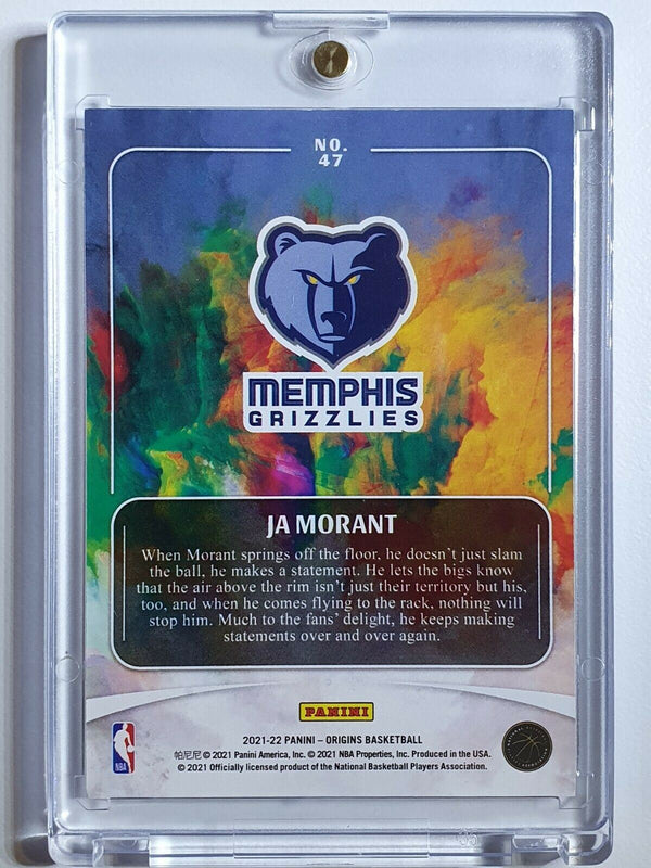 2021 Panini Origins Ja Morant #47 PINK CLOUD /60 - Ready for Grading