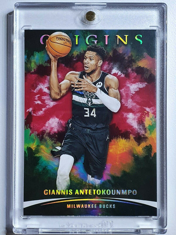 2021 Panini Origins Giannis Antetokounmpo #34 RED Edition - Ready to Grade