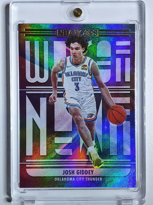 2021 NBA Hoops Josh Giddey Rookie #6 HOLO We Got Next RC - Ready to Grade