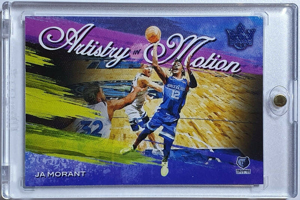 2020 Court Kings Ja Morant #14 AMETHYST /99 Prizm Artistry - Ready to Grade