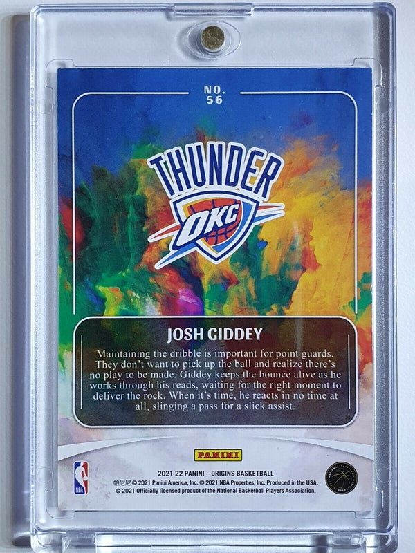 2021 Panini Origins Josh Giddey Rookie #56 BLUE /99 Edition - Ready to Grade