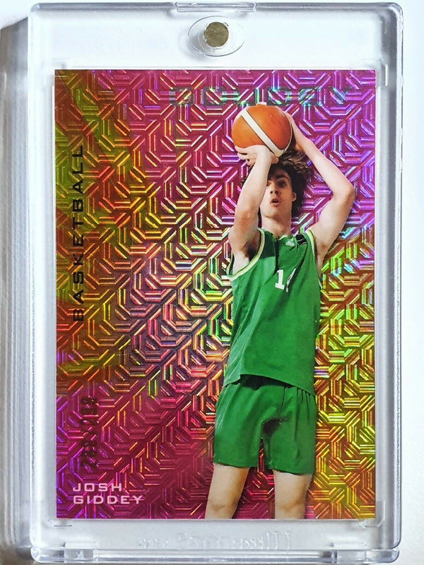 2021 Upper Deck Josh Giddey Rookie #G49 PINK TRAXX /299 - Goodwin Champions