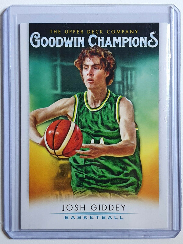 2021 Upper Deck Josh Giddey Rookie #26 Vertical RC - Goodwin Champions