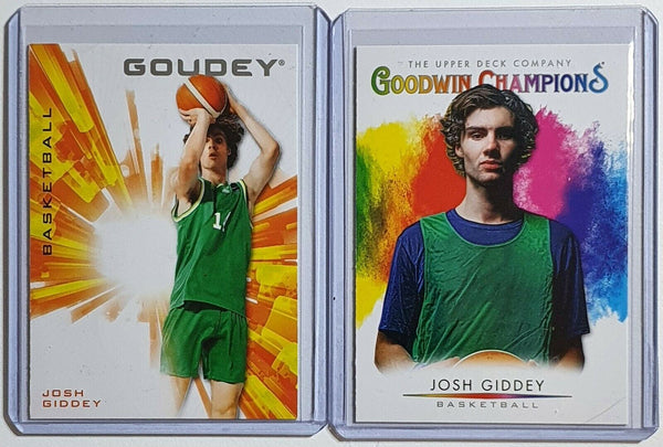 2021 Upper Deck Josh Giddey Rookie #G49 #149 Lot of 2 RCs - Goodwin Champions