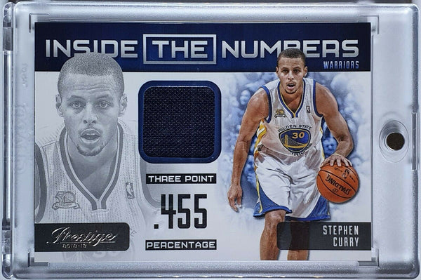 2012 Prestige Stephen Curry #PATCH Game Worn Jersey - Ready to Grade