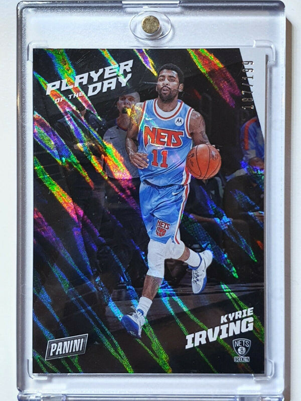 2021 Panini Kyrie Irving #6 MOON LAVA /199 Player of the Day - Ready to Grade