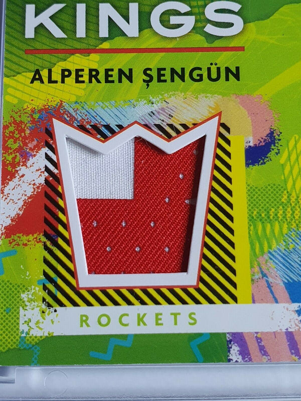 2021 Donruss Alperen Sengun Rookie #PATCH Jersey Kings PRIME /25 RC - Rare