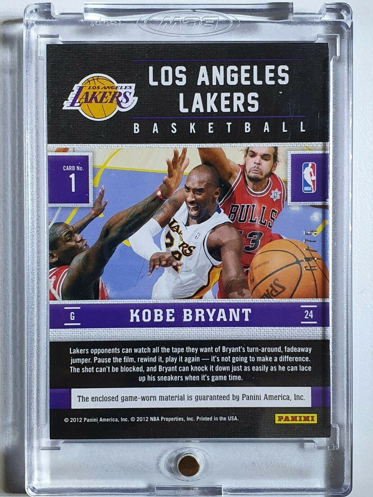 Kobe Bryant Los Angeles Lakers Black Mamba Jersey - Rare