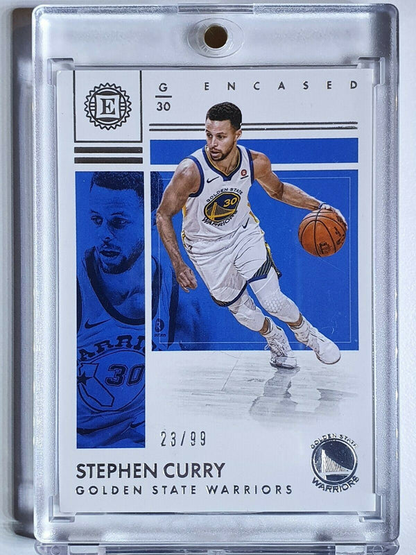 2017 Panini Encased Stephen Curry #1 SILVER /99 - Ready to Grade