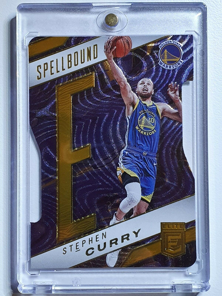 2021 Donruss Elite Stephen Curry #22 Spellbound Orange Die Cut - Ready ...