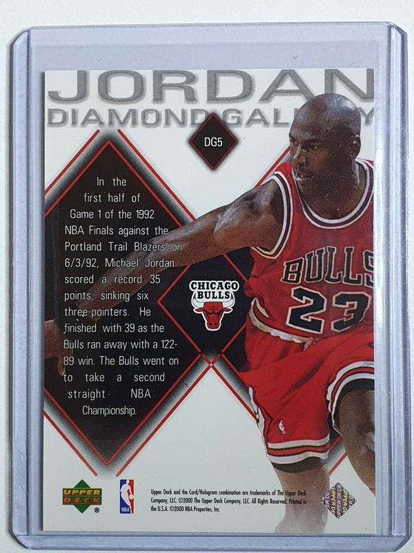 2000 UD Michael Jordan Diamond Gallery #DG5 HOLO Insert - Ready to Grade