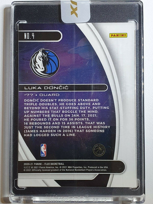 2020 Flux Luka Doncic #4 TITAN SP Uncirculated Encased - Panini Sealed