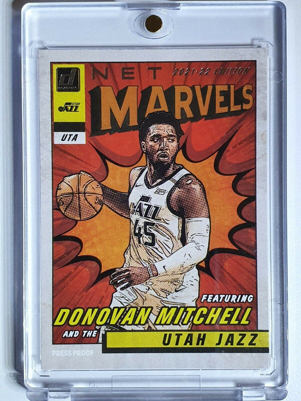 2021 Panini Donruss Donovan Mitchell #3 NET MARVELS - Ready to Grade