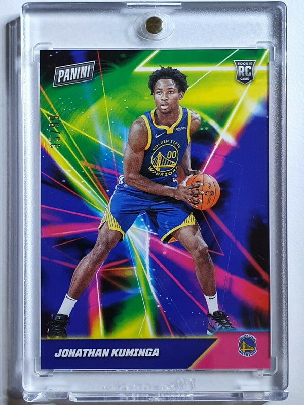 2021 Panini Jonathan Kuminga Rookie NEON GALAXY /99 Player of the Day - Rare