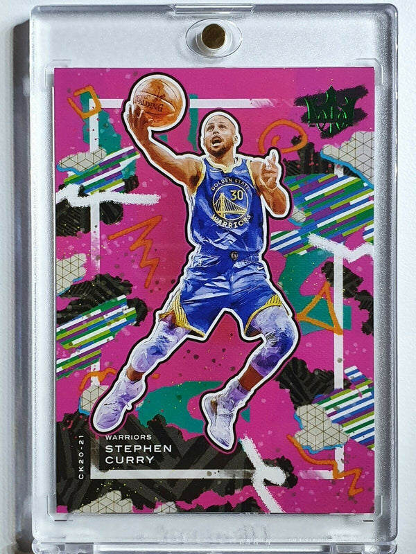 2020 Court Kings Stephen Curry #29 JADE /25 Prizm - Ready to Grade