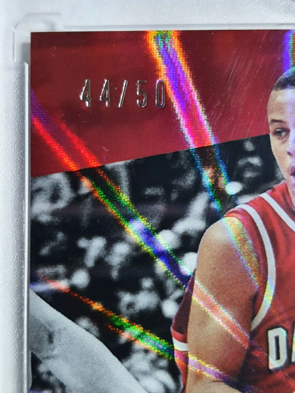 2019 Panini Stephen Curry #SC RAINBOW SPOKES PRIZM /50 - Ready to Grade