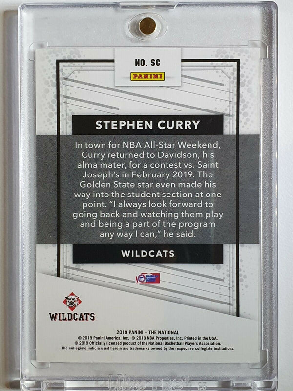 2019 Panini Stephen Curry #SC RAINBOW SPOKES PRIZM /50 - Ready to Grade