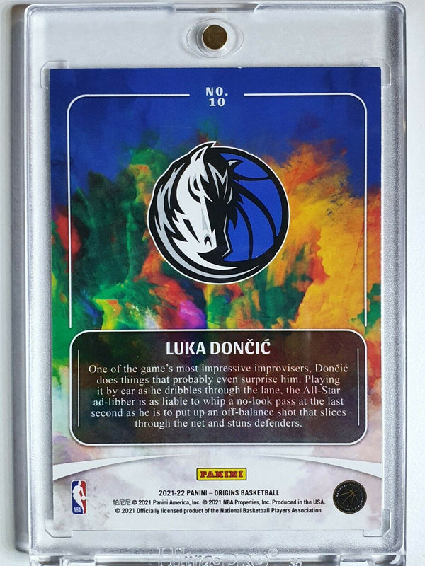 2021 Panini Origins Luka Doncic #10 RED Edition - Ready to Grade