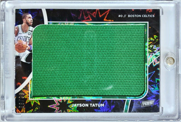 2020 Panini Jayson Tatum #PATCH KABOOM /99 Game Worn - Ready to Grade