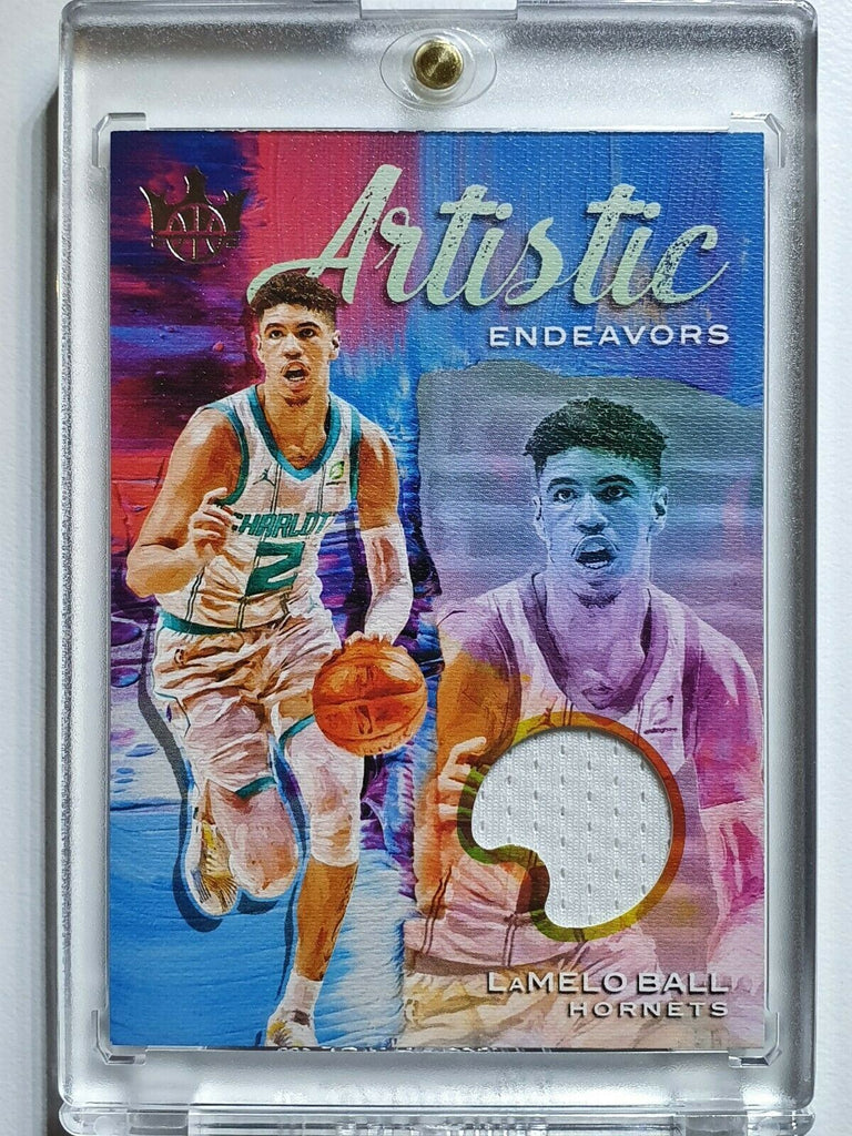 2020 Court Kings LaMelo Ball Rookie #PATCH Jersey /149 - Ready to