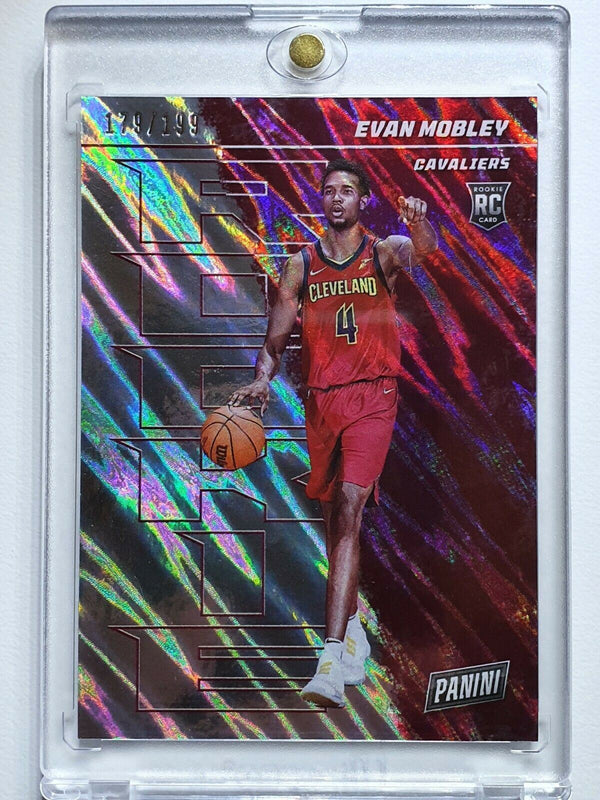 2021 Panini Evan Mobley Rookie #53 MOON LAVA /199 Holo Player of the Day - Rare