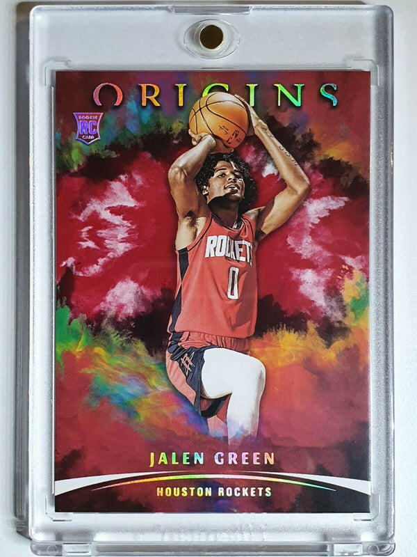 2021 Panini Origins Jalen Green Rookie #52 RED Edition RC - Ready to Grade