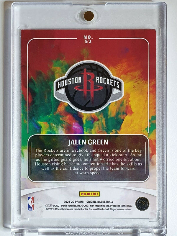 2021 Panini Origins Jalen Green Rookie #52 RED Edition RC - Ready to Grade