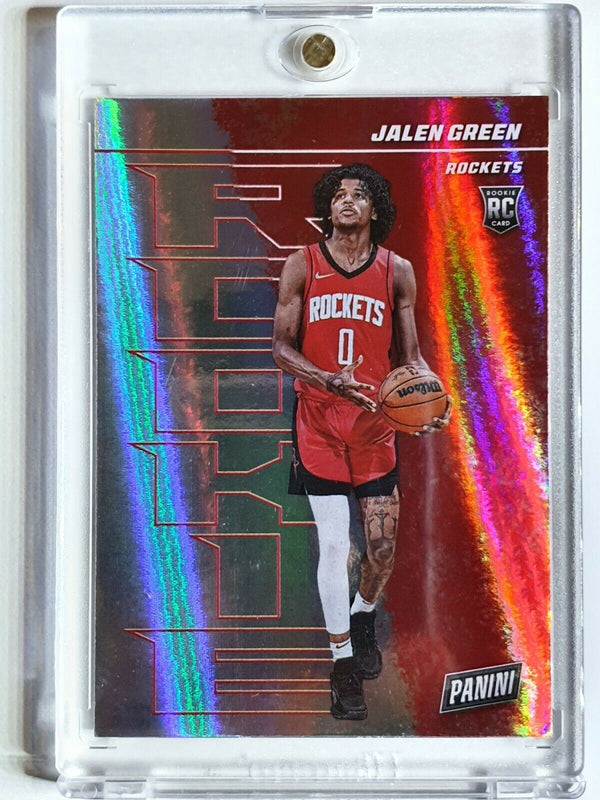 2021 Panini Jalen Green Rookie #52 SILVER HOLO RC Player of the Day