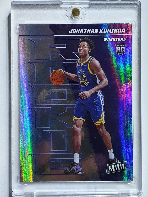 2021 Panini Jonathan Kuminga Rookie #57 SILVER HOLO RC Player of the Day