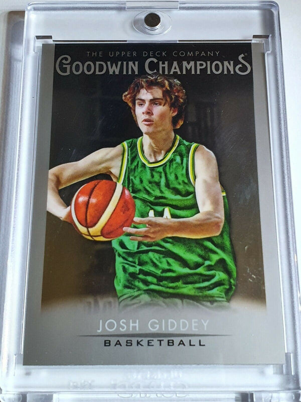 2021 Upper Deck Josh Giddey Rookie #26 TITANIUM - Goodwin Champions