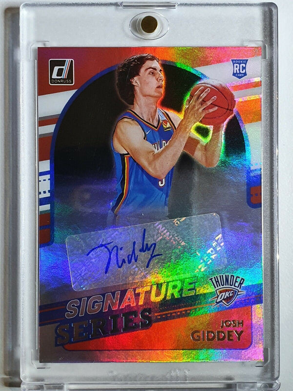 2021 Donruss Josh Giddey Rookie #AUTO Signature Series RC - Ready to Grade