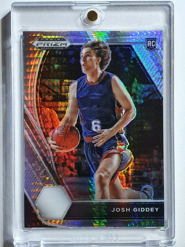 2021 Prizm Josh Giddey Rookie #17 HYPER Variation Draft Picks - Ready to Grade