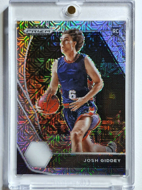 2021 Prizm Josh Giddey Rookie #17 MOJO HOLO /25 Draft Picks - Ready to Grade