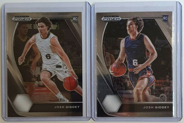 2021 Prizm Josh Giddey Rookie & Variation Draft Picks RCs - Ready to Grade