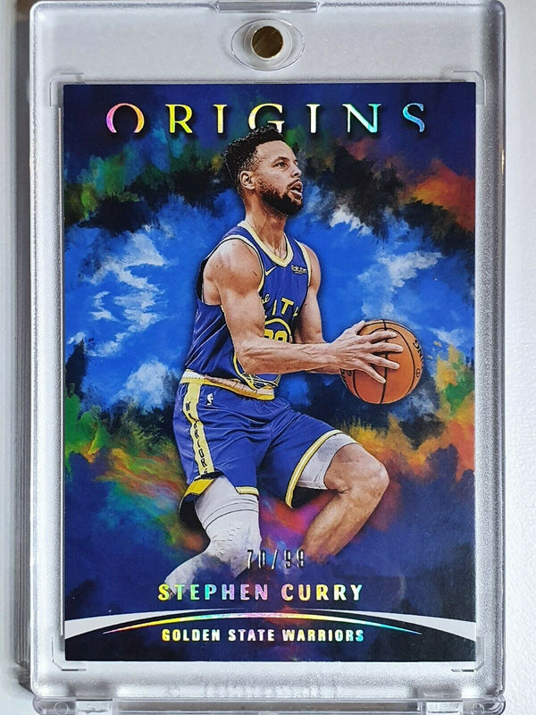 2021 Panini Origins Stephen Curry #30 BLUE /99 Edition - Ready to Grade