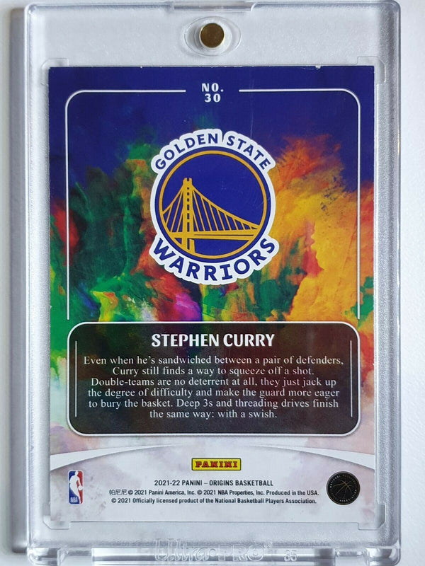 2021 Panini Origins Stephen Curry #30 BLUE /99 Edition - Ready to Grade