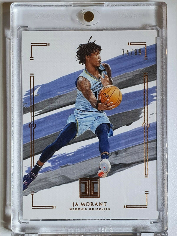 2020 Panini Impeccable Ja Morant #80 BRONZE /99 Prizm - Ready for Grading