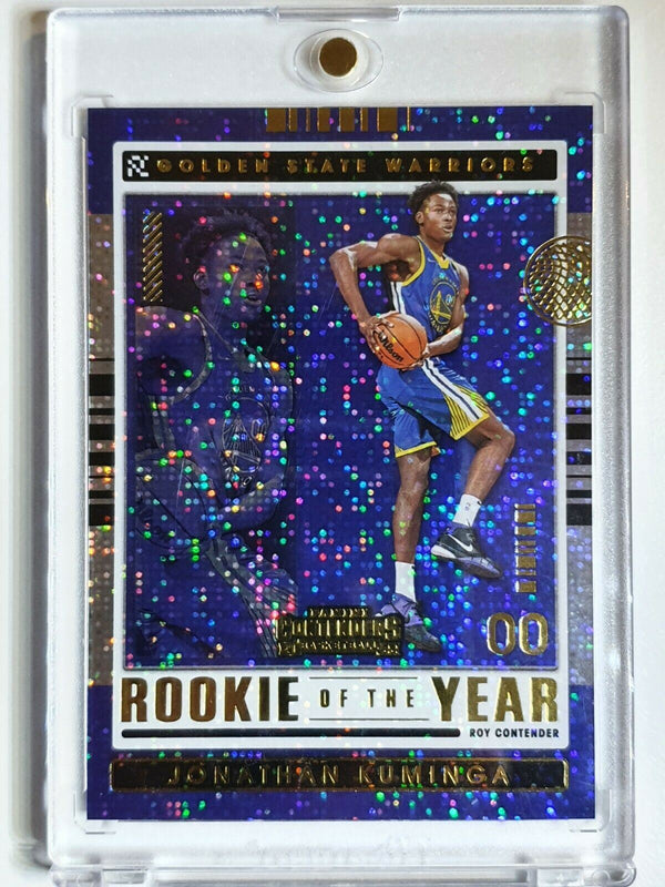 2021 Contenders Jonathan Kuminga Rookie #7 Rookie of the Year Contender - Rare