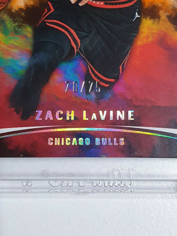 2021 Panini Origins Zach LaVine #9 ORANGE /75 - Ready to Grade