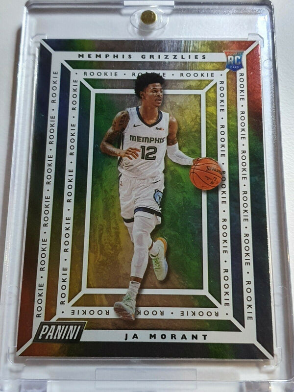 2019 Panini Ja Morant Rookie #52 HOLO FOIL Player Of The Day RC - Ready to Grade