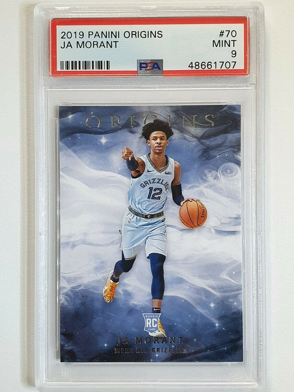 2019 Panini Origins Ja Morant Rookie #70 RC - PSA 9 (Low POP)