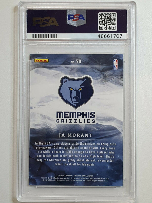 2019 Panini Origins Ja Morant Rookie #70 RC - PSA 9 (Low POP)